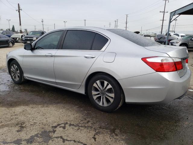 1HGCR2F38EA229352 - 2014 HONDA ACCORD LX GRAY photo 2