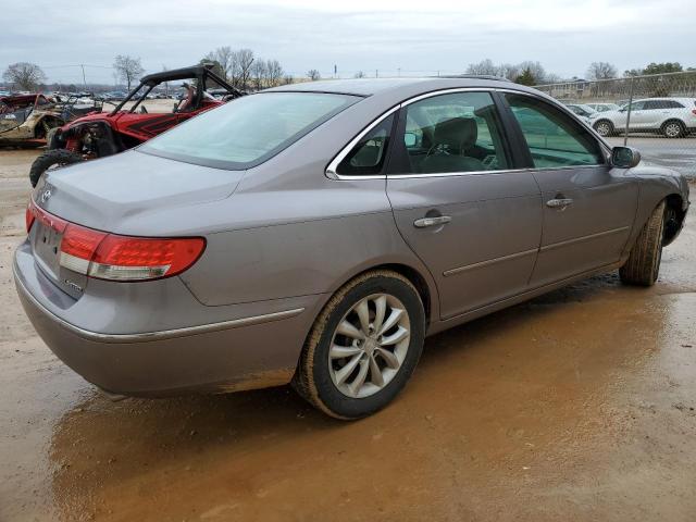 KMHFC46F36A049177 - 2006 HYUNDAI AZERA SE GRAY photo 3