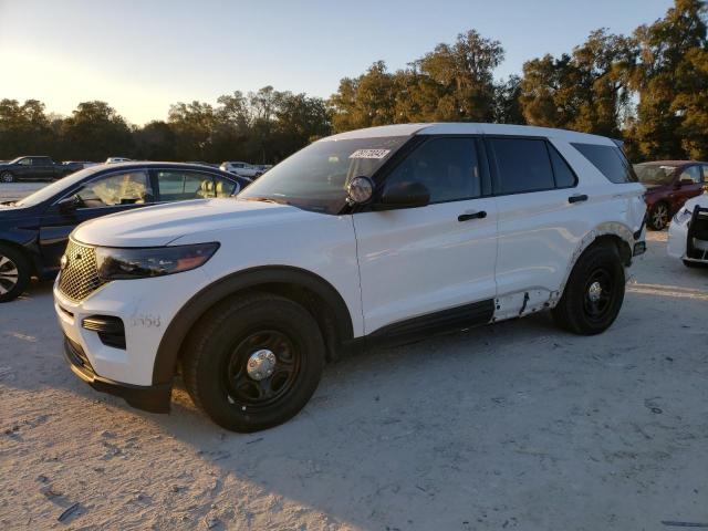 1FM5K8AB3LGD01352 - 2020 FORD EXPLORER POLICE INTERCEPTOR WHITE photo 1