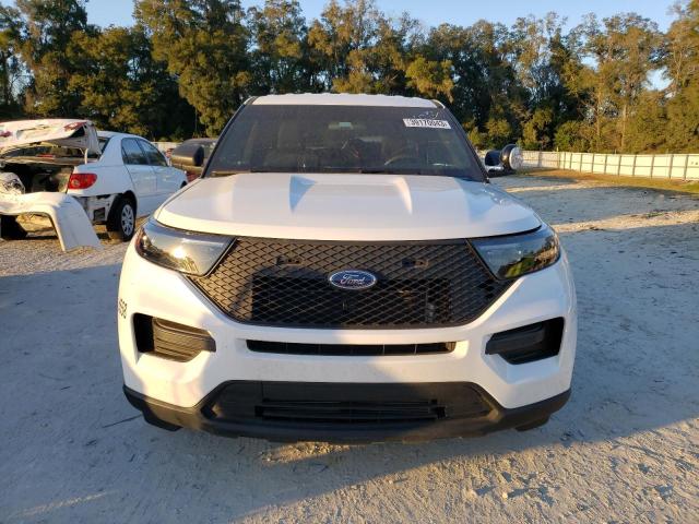 1FM5K8AB3LGD01352 - 2020 FORD EXPLORER POLICE INTERCEPTOR WHITE photo 5