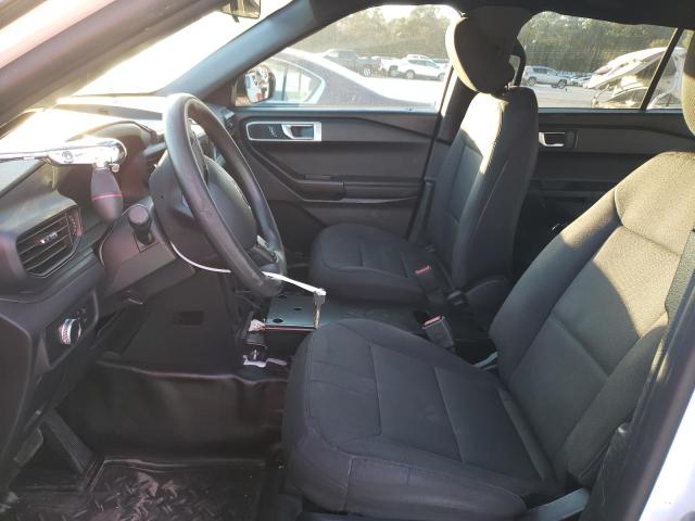 1FM5K8AB3LGD01352 - 2020 FORD EXPLORER POLICE INTERCEPTOR WHITE photo 7