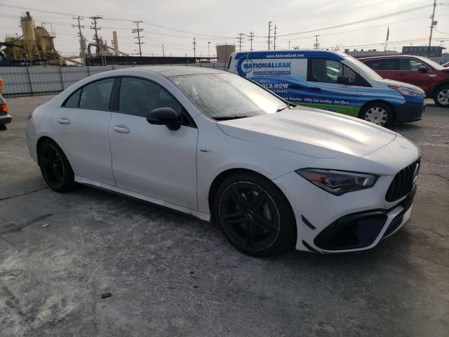 W1K5J5DB9LN084375 - 2020 MERCEDES-BENZ CLA 45 AMG WHITE photo 4