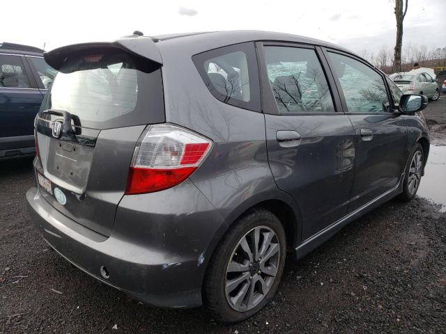 JHMGE8G53CC036640 - 2012 HONDA FIT SPORT GRAY photo 3