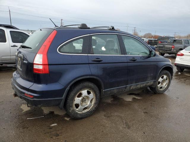 JHLRE4H37BC012164 - 2011 HONDA CR-V LX BLUE photo 3