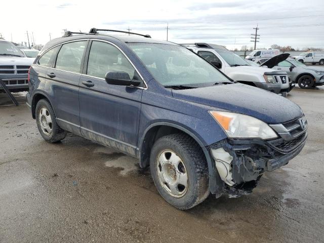 JHLRE4H37BC012164 - 2011 HONDA CR-V LX BLUE photo 4