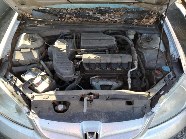 1HGES16325L015405 - 2005 HONDA CIVIC DX VP Gümüş foto 11