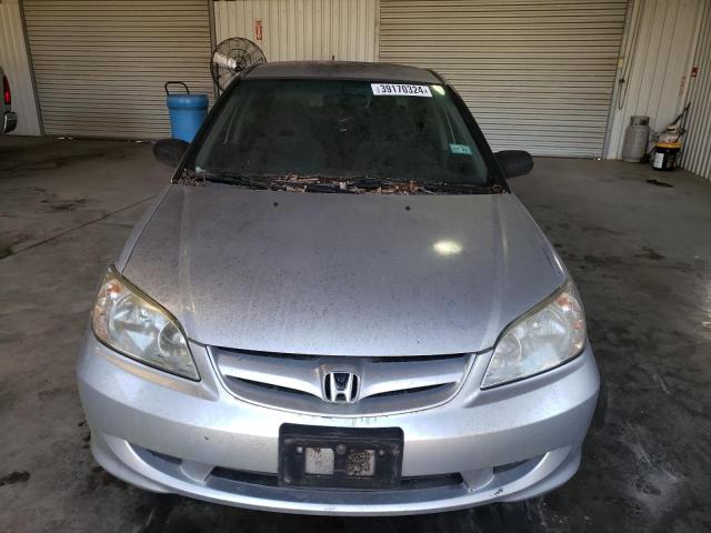 1HGES16325L015405 - 2005 HONDA CIVIC DX VP Gümüş foto 5