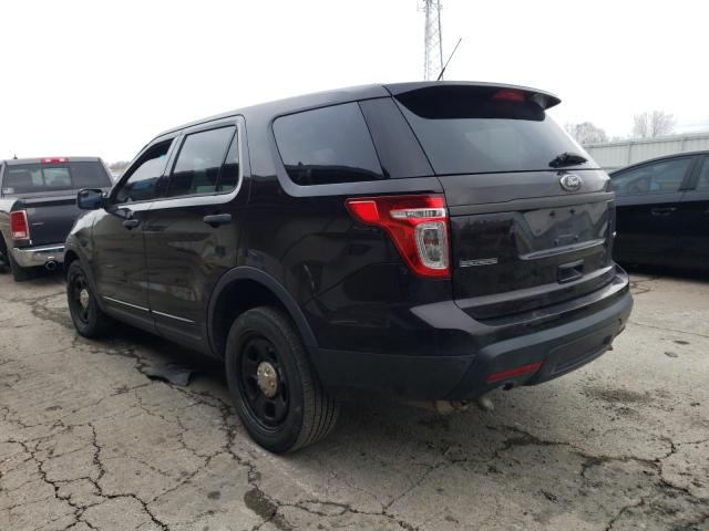 1FM5K8AR8FGC26956 - 2015 FORD EXPLORER POLICE INTERCEPTOR BLACK photo 2