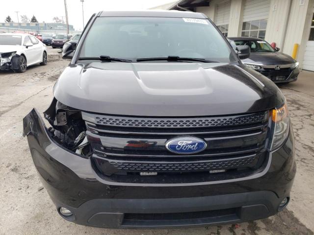 1FM5K8AR8FGC26956 - 2015 FORD EXPLORER POLICE INTERCEPTOR BLACK photo 5