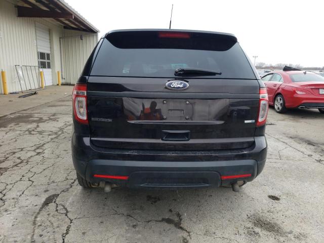 1FM5K8AR8FGC26956 - 2015 FORD EXPLORER POLICE INTERCEPTOR BLACK photo 6