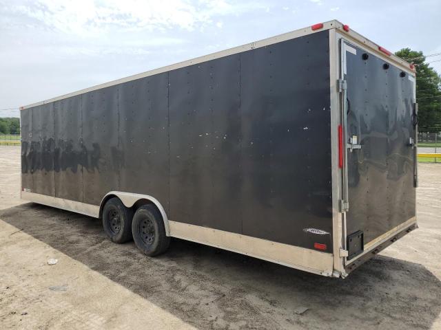 1H9BP2623KT432181 - 2019 TRAIL KING ENCLOSED შავი ფოტო 3