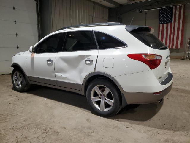 KM8NUDCC3AU111719 - 2010 HYUNDAI VERACRUZ GLS WHITE photo 2