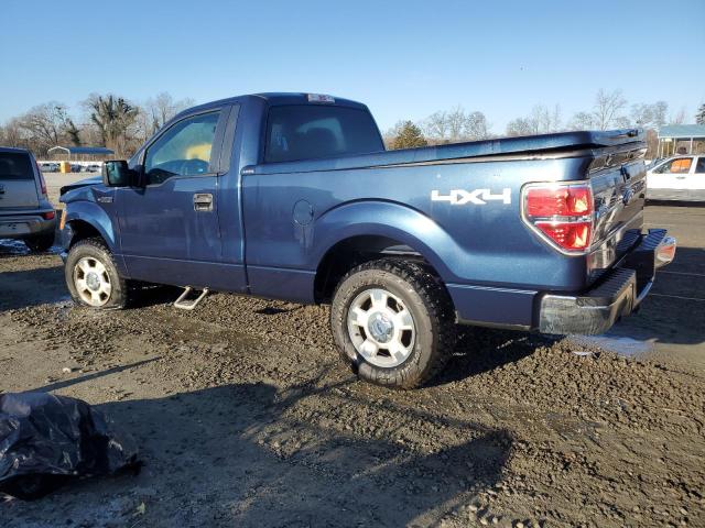 1FTMF1EM9EFC12885 - 2014 FORD F150 BLUE photo 2