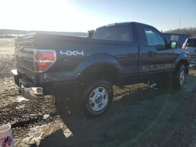 1FTMF1EM9EFC12885 - 2014 FORD F150 BLUE photo 3