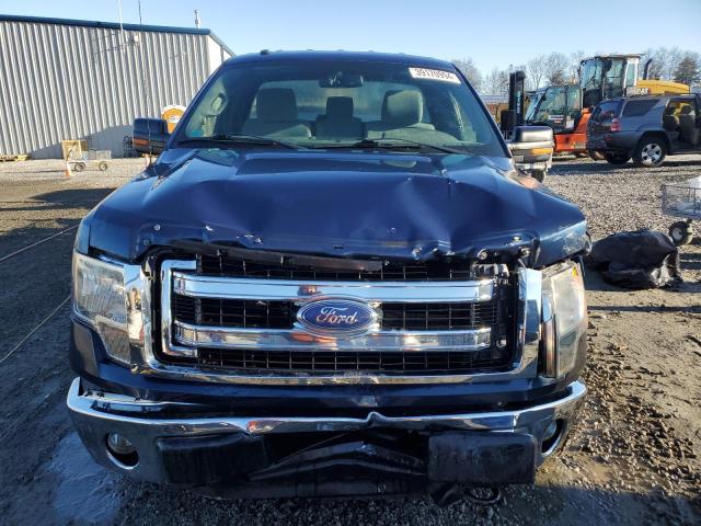 1FTMF1EM9EFC12885 - 2014 FORD F150 BLUE photo 5