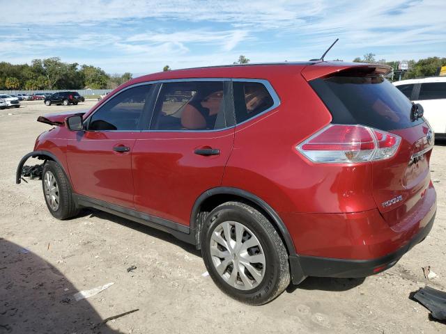 5N1AT2MTXGC831067 - 2016 NISSAN ROGUE S BURGUNDY photo 2