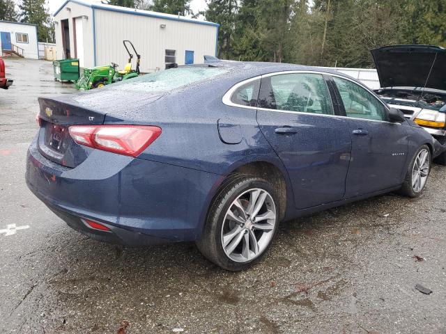 1G1ZD5ST9NF116939 - 2022 CHEVROLET MALIBU LT BLUE photo 3