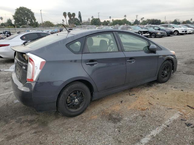 JTDKN3DU7F0399605 - 2015 TOYOTA PRIUS GRAY photo 3