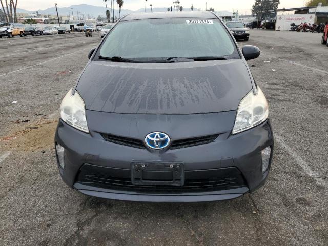 JTDKN3DU7F0399605 - 2015 TOYOTA PRIUS GRAY photo 5