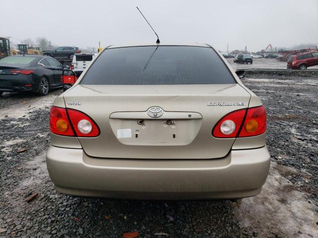 1NXBR32E44Z295316 - 2004 TOYOTA COROLLA CE GOLD photo 6