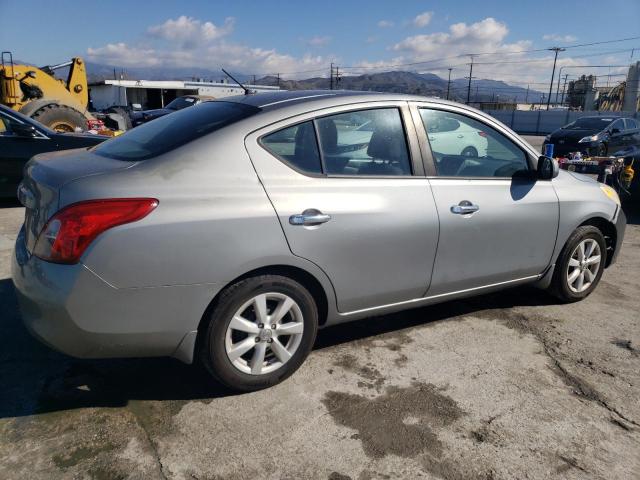 3N1CN7AP9CL942979 - 2012 NISSAN VERSA S SILVER photo 3