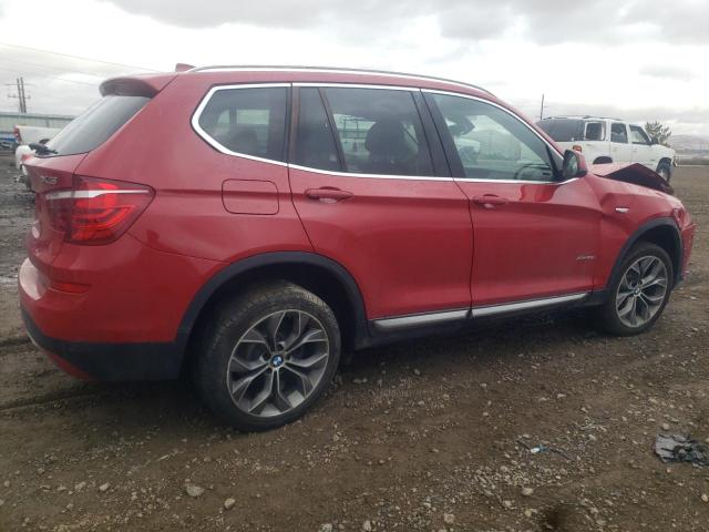 5UXWX9C55G0D76416 - 2016 BMW X3 XDRIVE28I RED photo 3