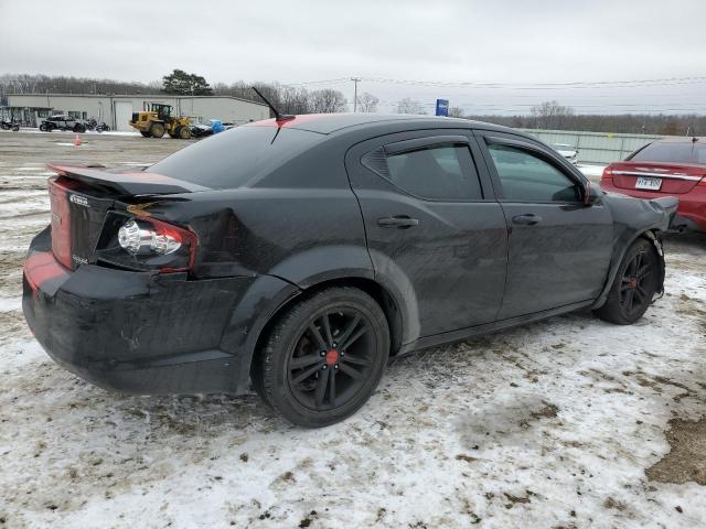 1B3BD1FG8BN544714 - 2011 DODGE AVENGER MAINSTREET BLACK photo 3