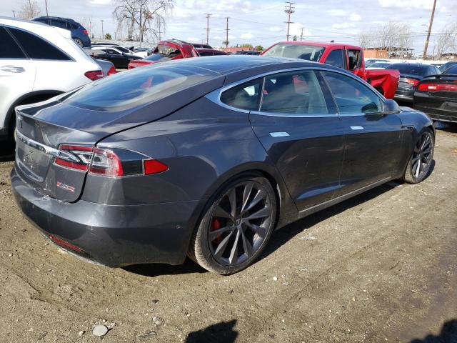 5YJSA1E41JF284412 - 2018 TESLA MODEL S Մոխրագույն լուսանկար 3