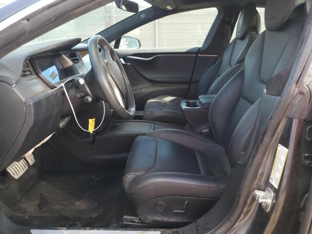 5YJSA1E41JF284412 - 2018 TESLA MODEL S Մոխրագույն լուսանկար 7