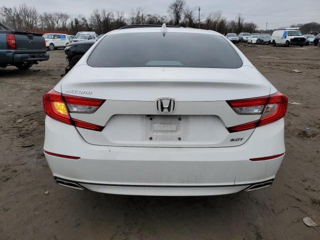 1HGCV2F58JA028185 - 2018 HONDA ACCORD EXL WHITE photo 6