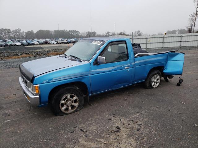 1N6SD11S8TC383138 - 1996 NISSAN TRUCK BASE BLUE photo 1