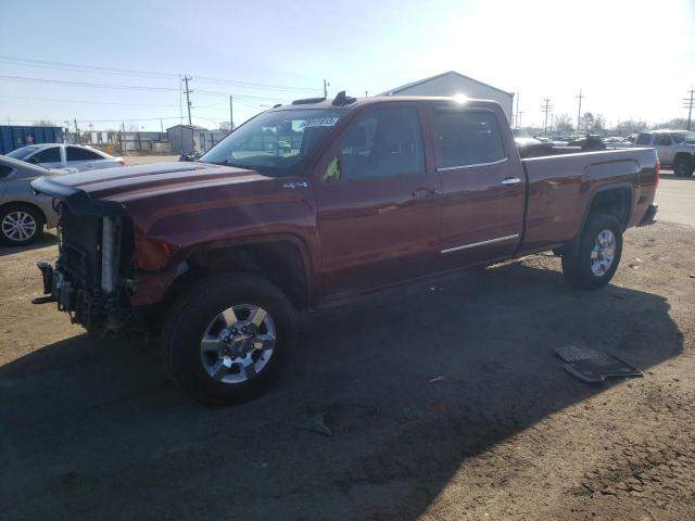 1GT423E87FF580204 - 2015 GMC SIERRA K3500 SLT BURGUNDY photo 1