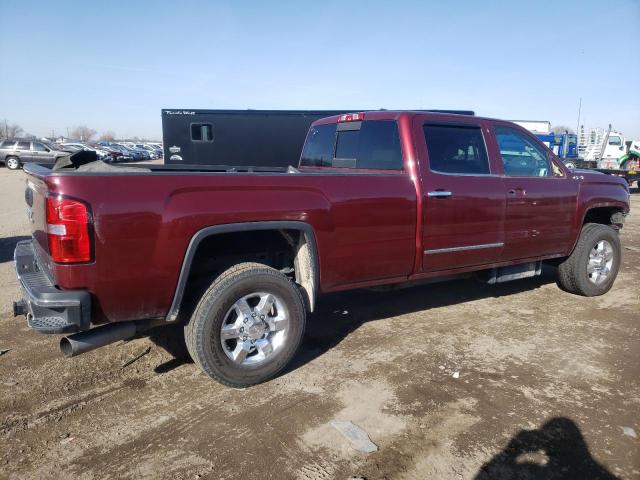 1GT423E87FF580204 - 2015 GMC SIERRA K3500 SLT BURGUNDY photo 3