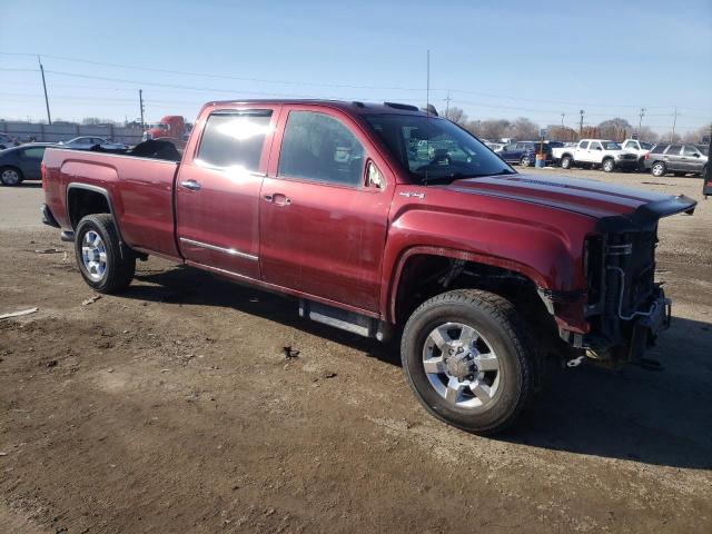 1GT423E87FF580204 - 2015 GMC SIERRA K3500 SLT BURGUNDY photo 4