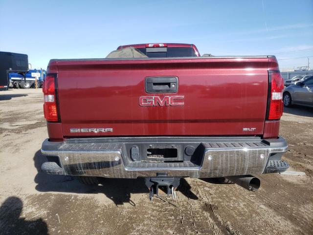 1GT423E87FF580204 - 2015 GMC SIERRA K3500 SLT BURGUNDY photo 6