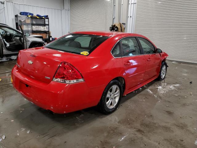 2G1WF5E31C1210424 - 2012 CHEVROLET IMPALA LS RED photo 3