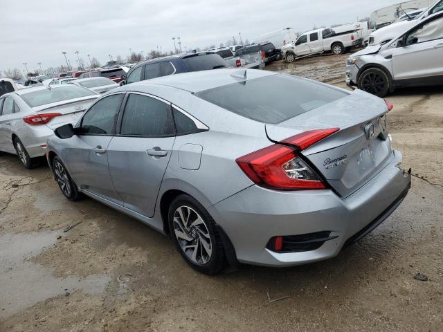 19XFC2F88JE033881 - 2018 HONDA CIVIC EX SILVER photo 2