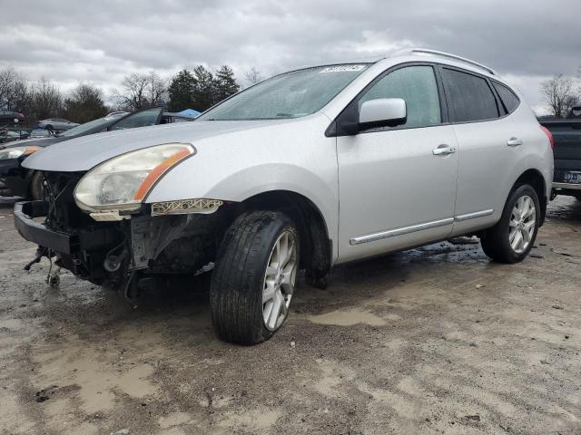 JN8AS5MV4DW651477 - 2013 NISSAN ROGUE S SILVER photo 1