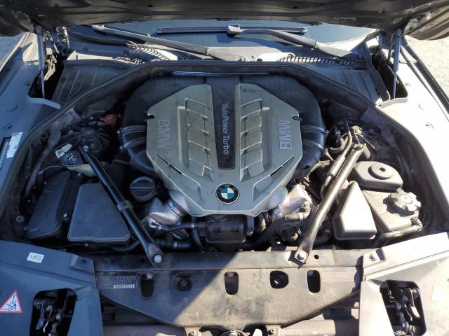 WBAKB8C57BCY66642 - 2011 BMW 7 SERIES LI BLACK photo 11