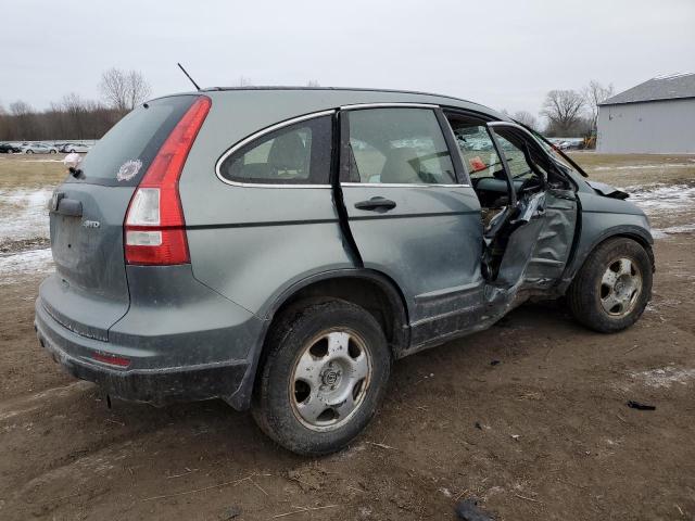 5J6RE4H36BL044613 - 2011 HONDA CR-V LX TEAL photo 3