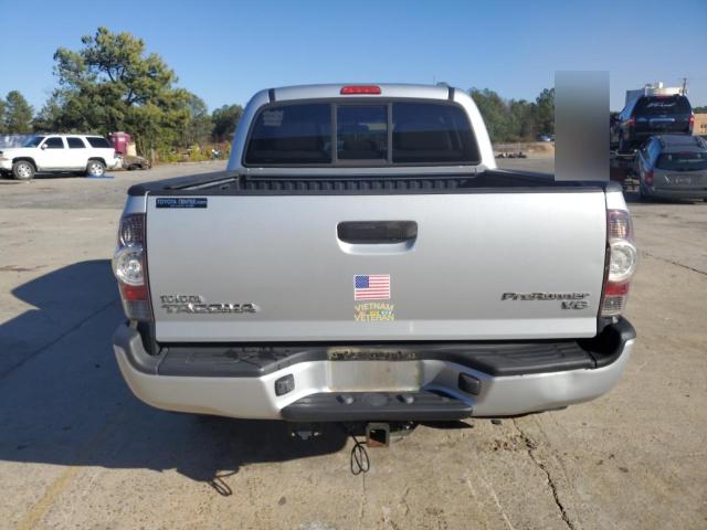 5TFJU4GN4BX005729 - 2011 TOYOTA TACOMA DOUBLE CAB PRERUNNER SILVER photo 6