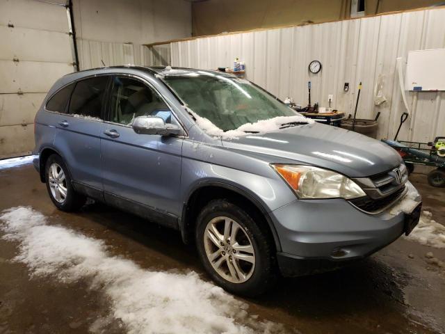 5J6RE4H73BL071125 - 2011 HONDA CR-V EXL BLUE photo 4