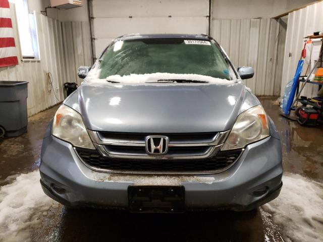 5J6RE4H73BL071125 - 2011 HONDA CR-V EXL BLUE photo 5