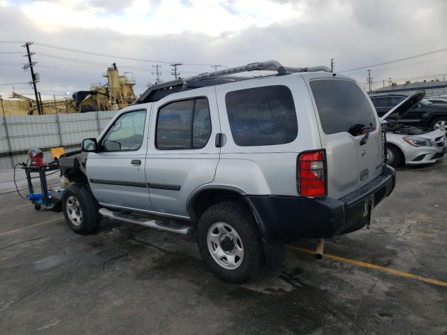 5N1ED28T4YC527484 - 2000 NISSAN XTERRA XE SILVER photo 2