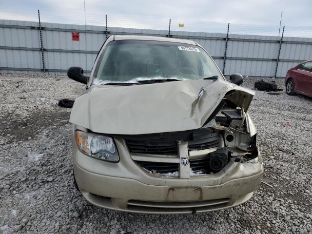 1D4GP45R46B563500 - 2006 DODGE CARAVAN SXT GOLD photo 5