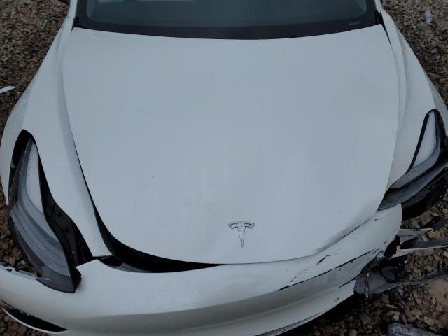 5YJ3E1EB6NF121719 - 2022 TESLA MODEL 3 WHITE photo 11