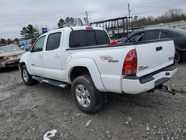 3TMJU62N55M005042 - 2005 TOYOTA TACOMA DOUBLE CAB PRERUNNER WHITE photo 2