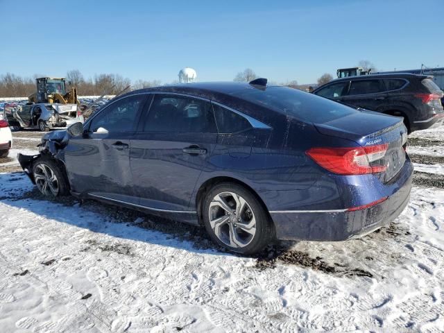 1HGCV1F45LA030481 - 2020 HONDA ACCORD EX BLUE photo 2