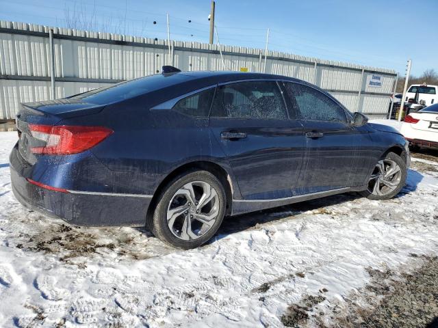 1HGCV1F45LA030481 - 2020 HONDA ACCORD EX BLUE photo 3