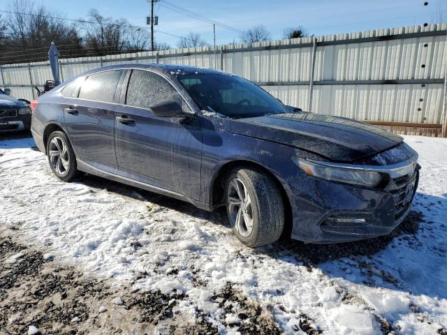 1HGCV1F45LA030481 - 2020 HONDA ACCORD EX BLUE photo 4